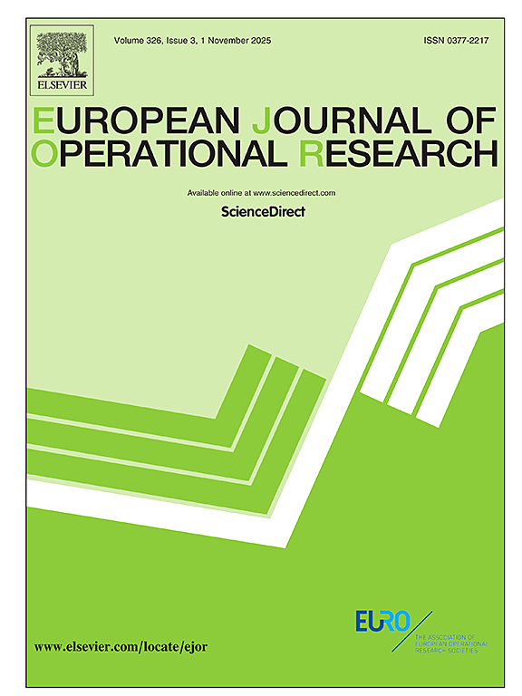 European Journal of Operational Research